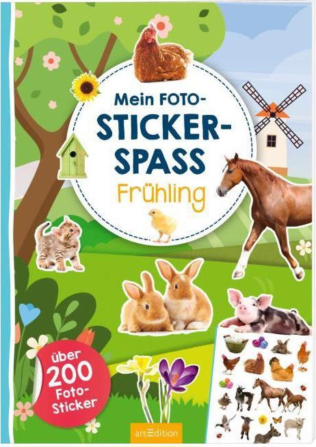 Ars Edition Stickerheft, Frühling