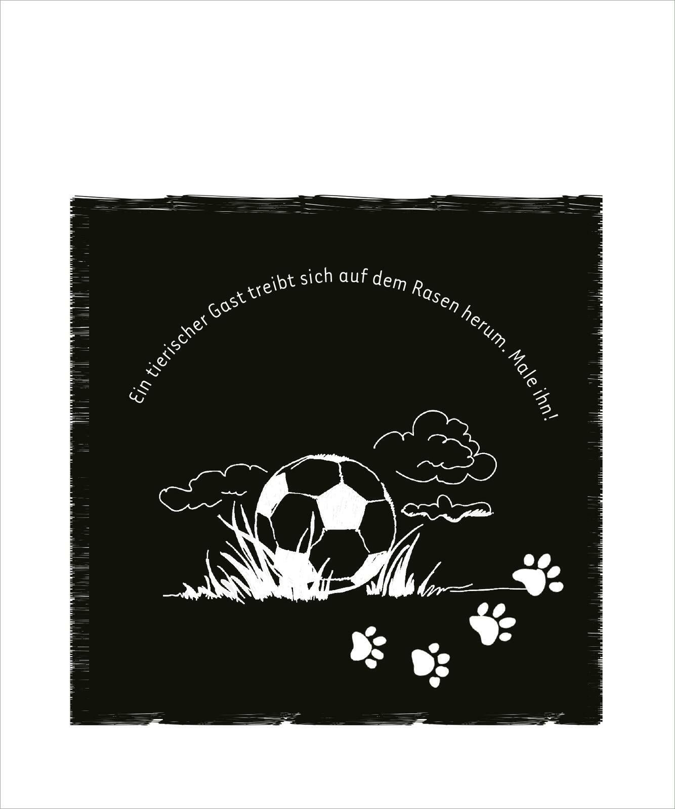 Mein Fussball-Kritzkratz-Buch