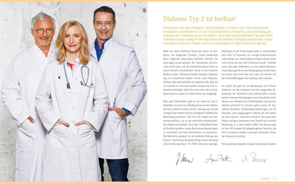ZS Die Ernährungs-Docs - Diabetes heilen (Deutsch, 2019, Jörn Klasen)