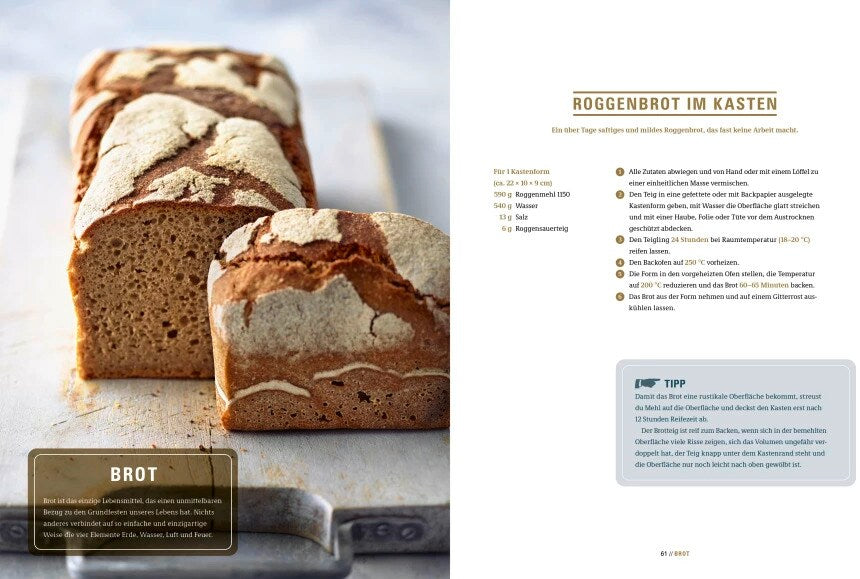 Becker Joest Volk Brot backen in Perfektion mit Sauerteig (Deutsch, 2017, Lutz Geissler)