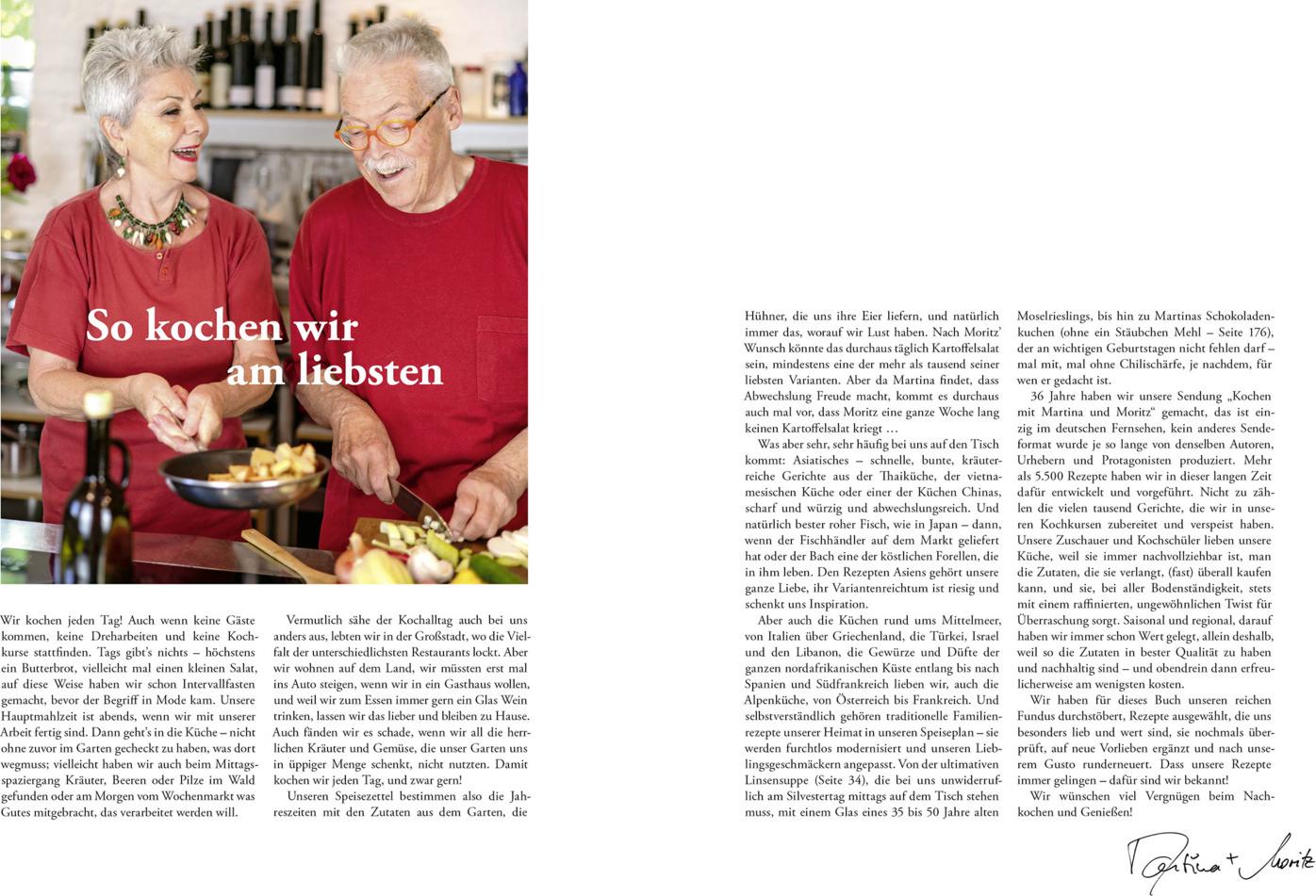 Becker Joest Volk Kochen mit Martina und Moritz - So kochen wir am liebsten (Deutsch, 2023, Martina Meuth, Bernd Neuner-Duttenhofer)