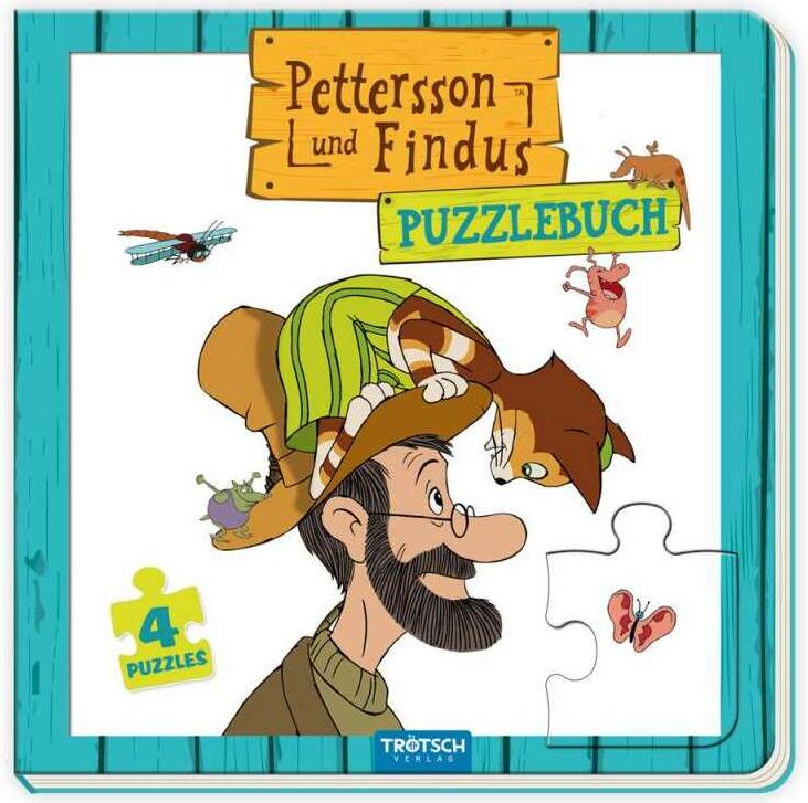 Trötsch Pettersson und Findus Pappenbuch Puzzlebuch (Deutsch, Trötsch)