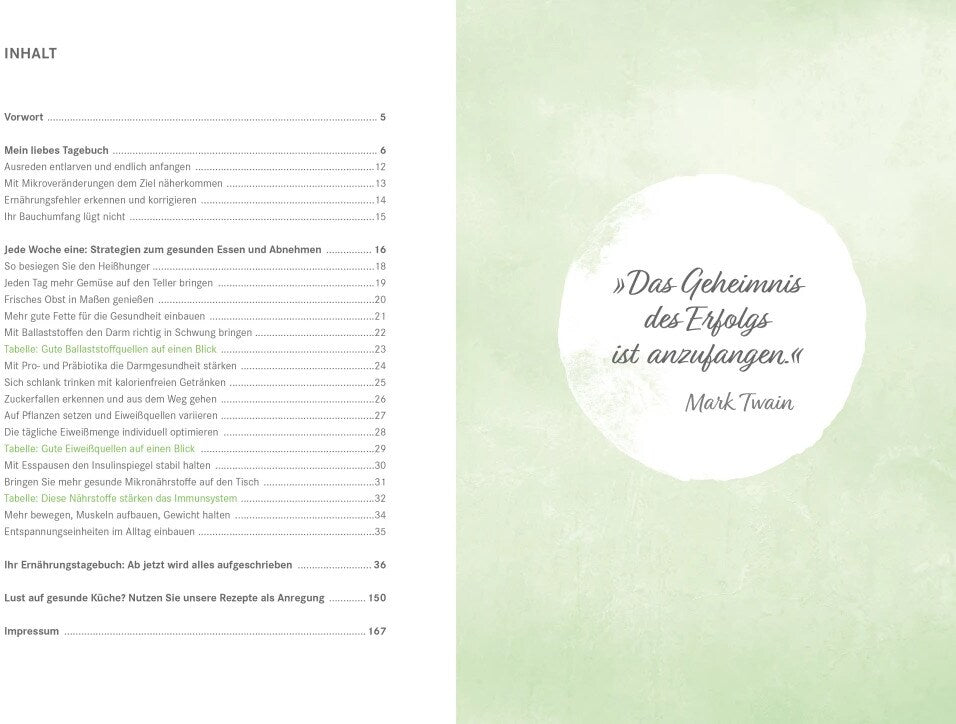 ZS Die Ernährungs-Docs - Mein Ernährungstagebuch (Deutsch, 2021, Anne Fleck, Jörn Klasen, Matthias Riedl, Silja Schäfer)