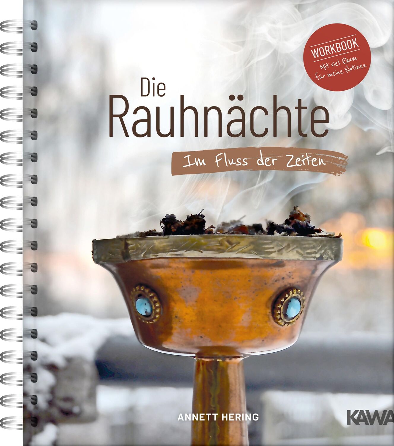 Nova MD Die Rauhnächte - Im Fluss der Zeiten: Ein Workbook für die 12 heiligen Nächte mit viel Raum für (Deutsch, 2019, Annett Hering)