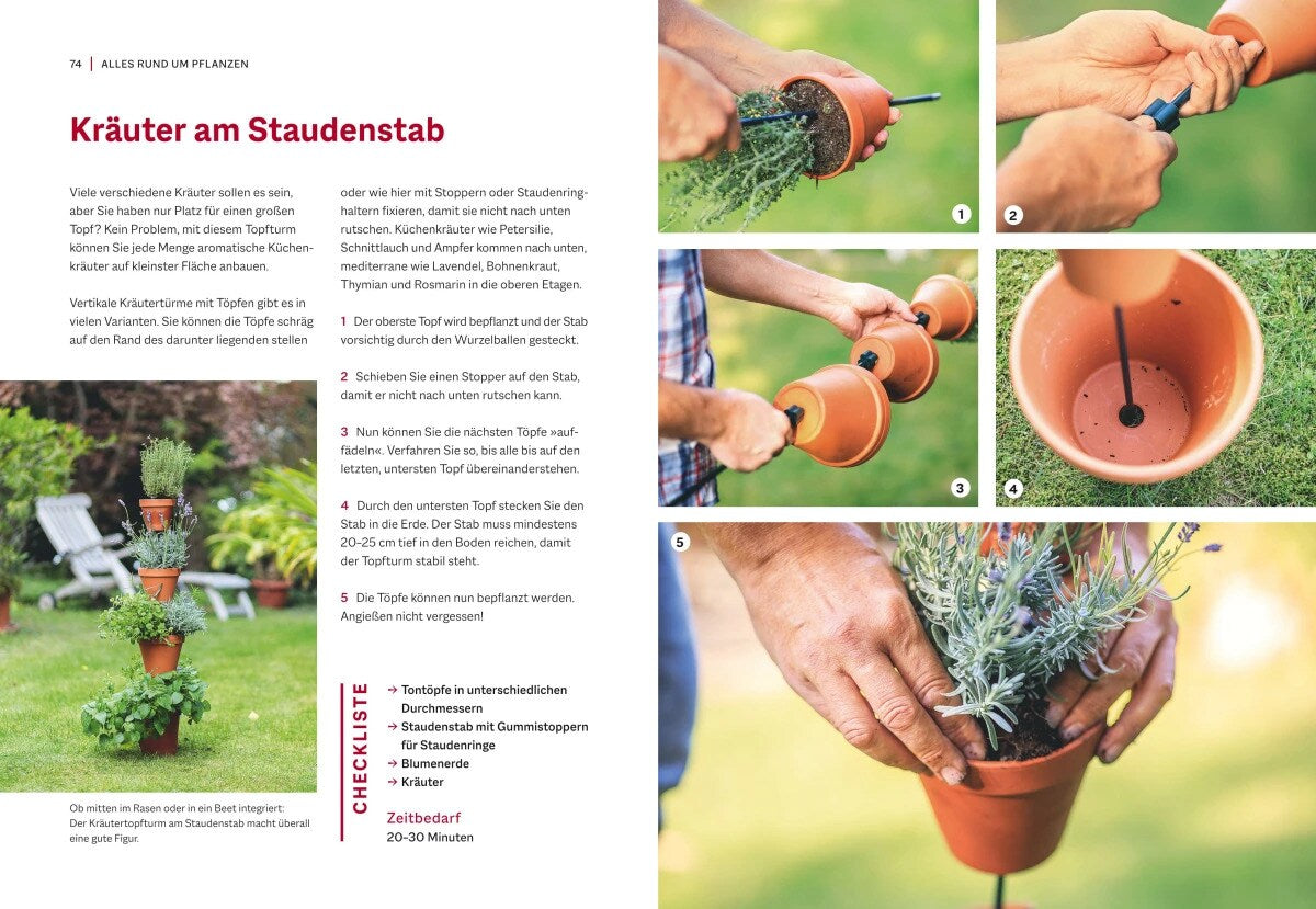 BLV Garten-Projekte für Selbermacher (Deutsch, 2022, Folko Kullmann)