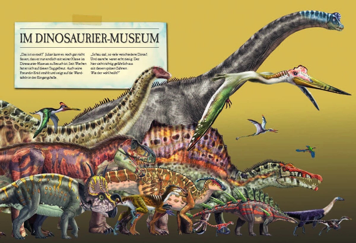 Sophie Verlag Verborgene Welt der Dinosaurier (Deutsch, 2020, Karolin Küntzel, Franco Tempesta)