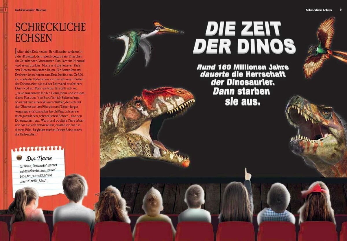 Sophie Verlag Verborgene Welt der Dinosaurier (Deutsch, 2020, Karolin Küntzel, Franco Tempesta)