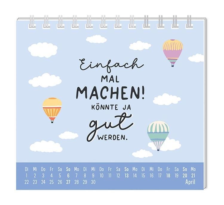 Mini-Kalender 2024 Der beste Tag