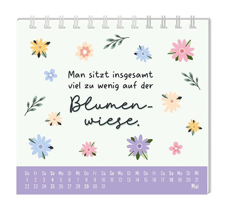Mini-Kalender 2024 Der beste Tag