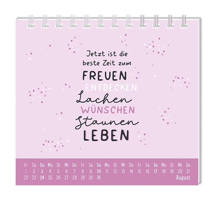 Mini-Kalender 2024 Der beste Tag