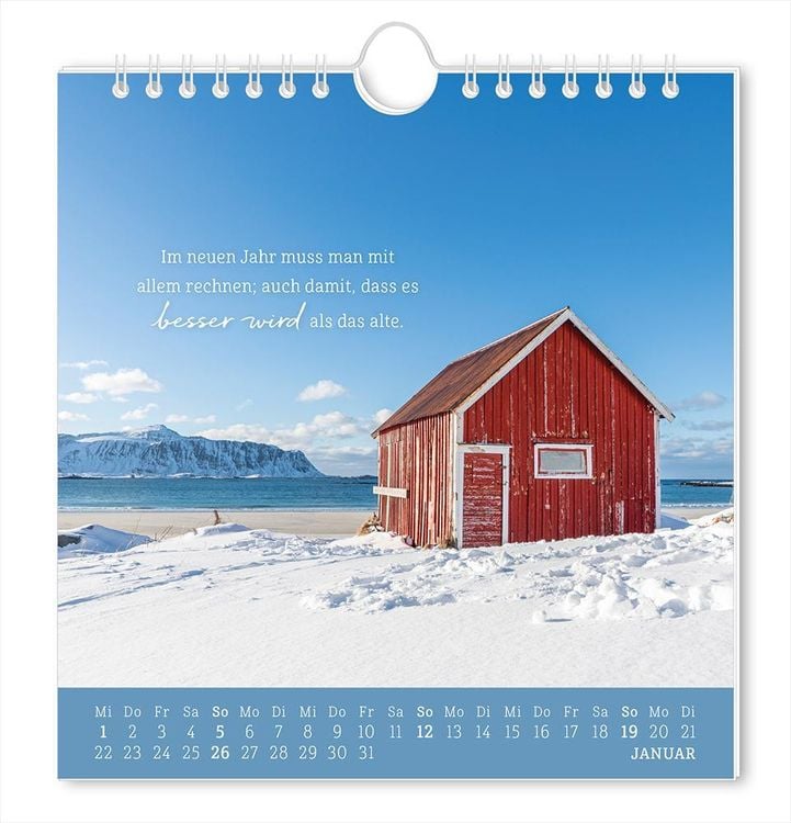 Postkartenkalender 2024 Strandgut