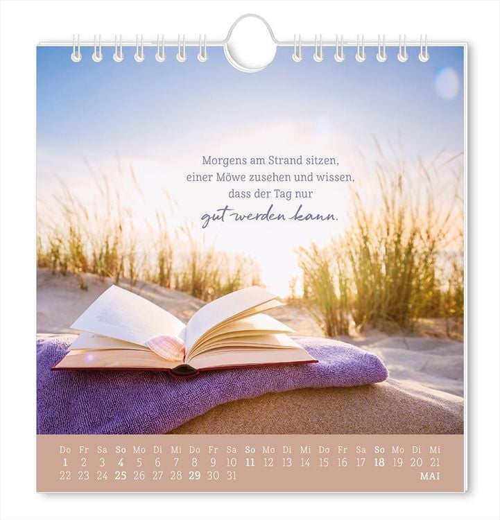 Postkartenkalender 2024 Strandgut