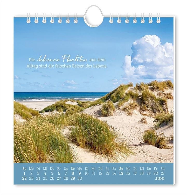 Postkartenkalender 2024 Strandgut