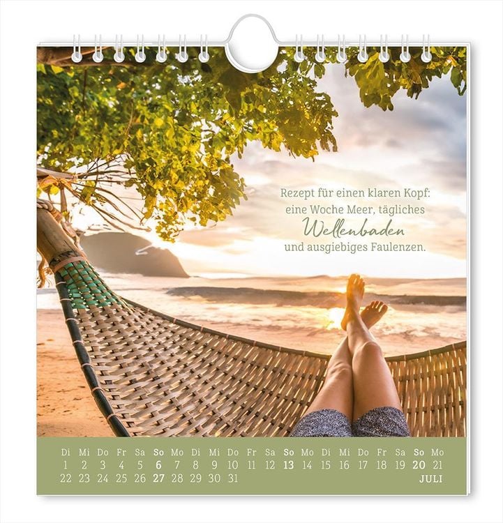 Postkartenkalender 2024 Strandgut