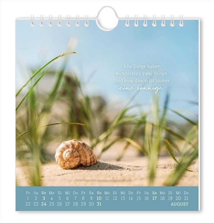 Postkartenkalender 2024 Strandgut