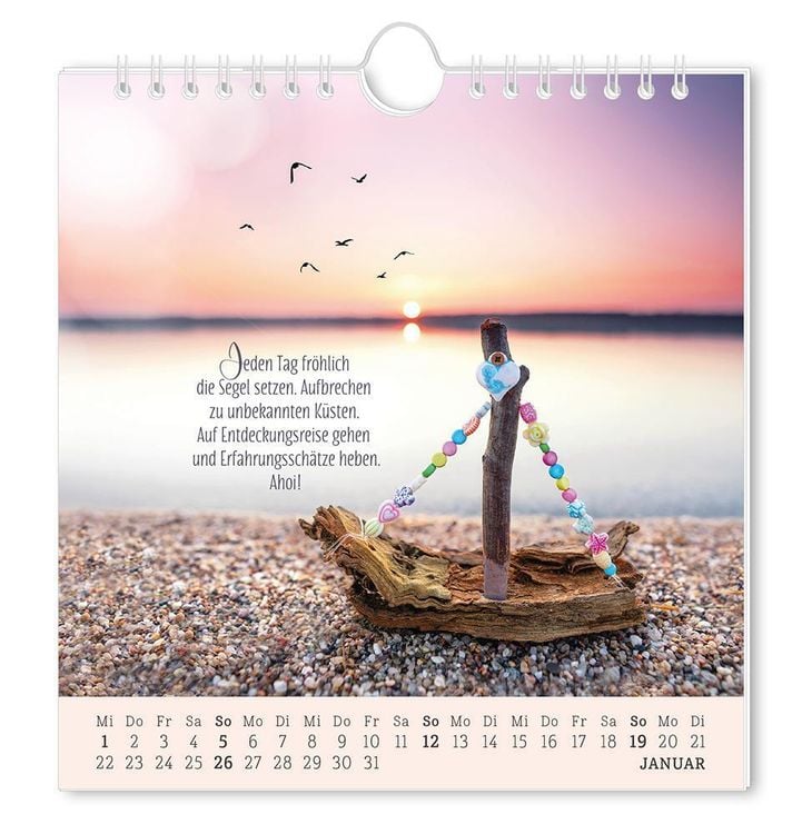 Postkartenkalender 2024 Lebenszeichen