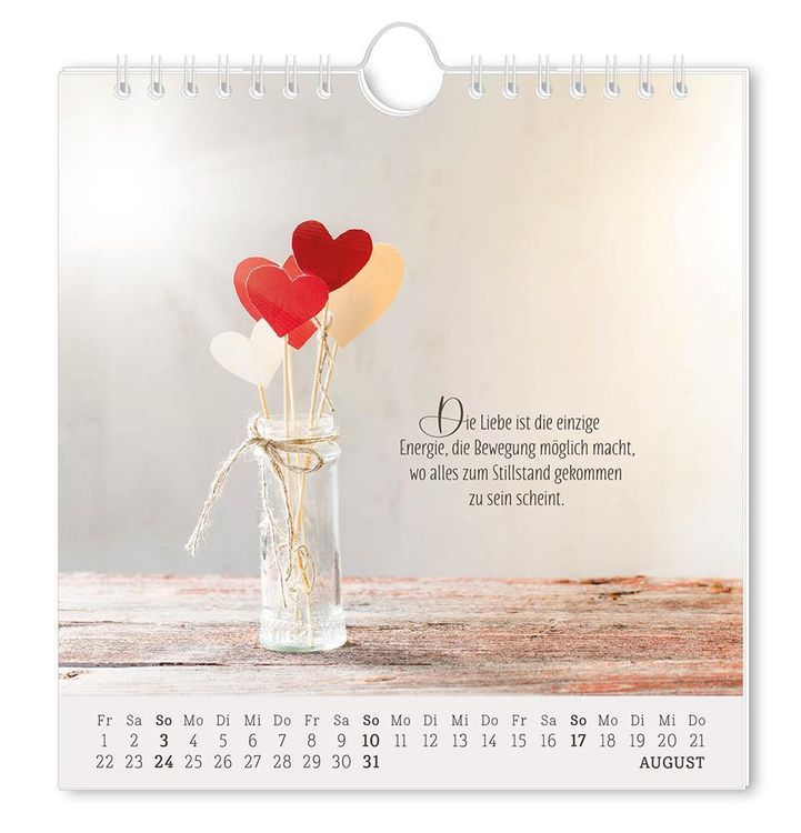 Postkartenkalender 2024 Lebenszeichen