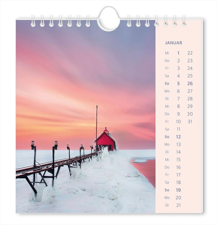 Postkartenkalender 2024 Lichtblicke