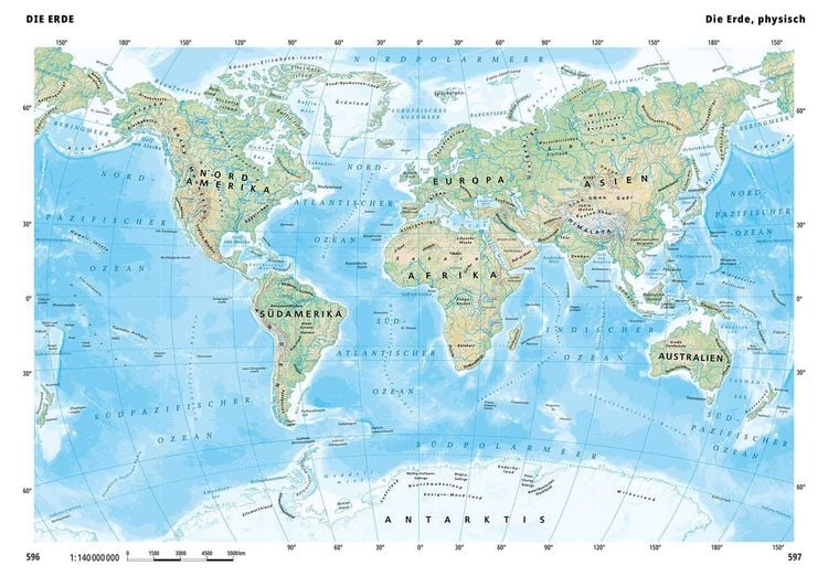 Der neue Kosmos Welt-Almanach & Atlas 20