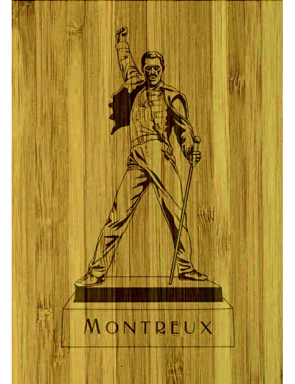 PK Bambus Montreux Romandie Riviera 100. Freddie Mercury
