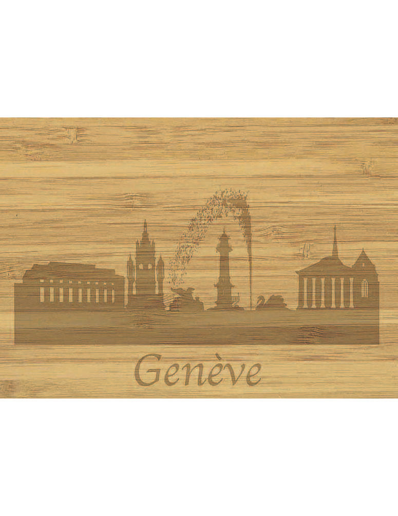 Postkarte. Bambus Genève GVA.Swiss.cities.103