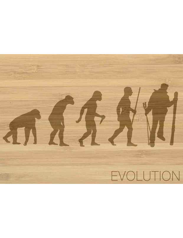 Postkarte. Bambus GVA_Mountain_Evolution 100 Winter