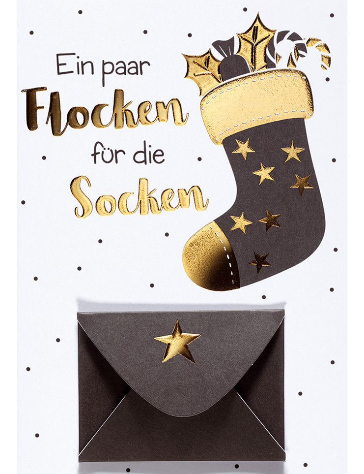 DK Wh Geldkarte Dt Black & Gold hoch