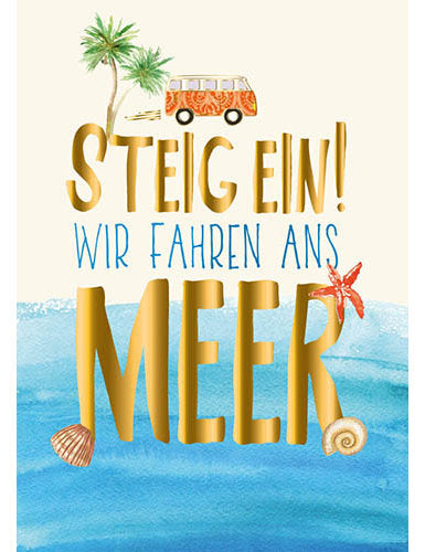 Postkarte. Papelino / Urlaub / Hoch