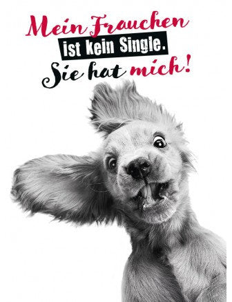 Postkarte Hangover hoch