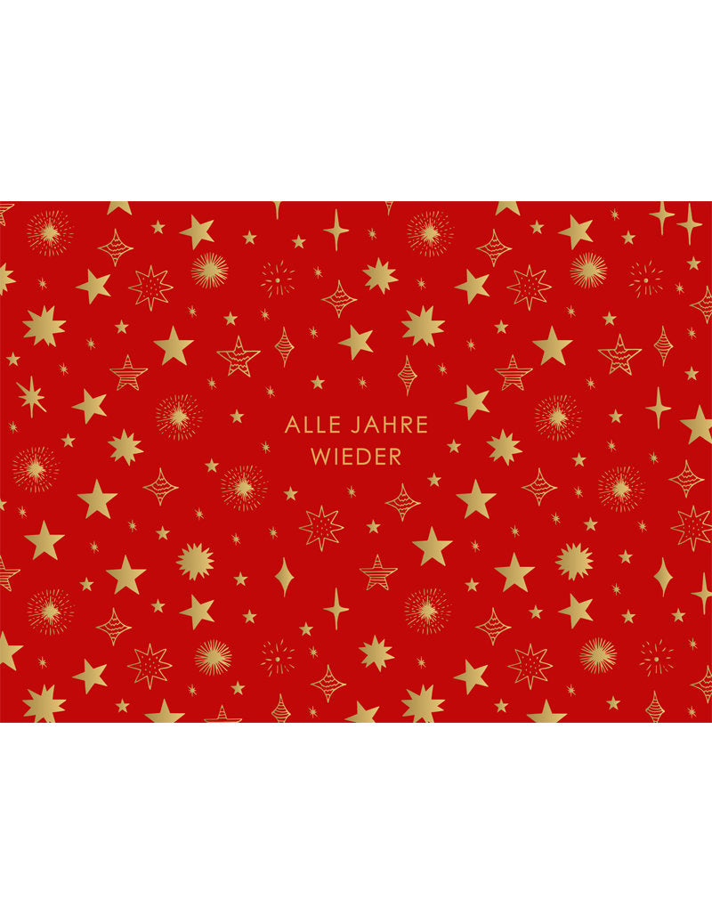 Postkarte. Lichtblicke X-mas quer