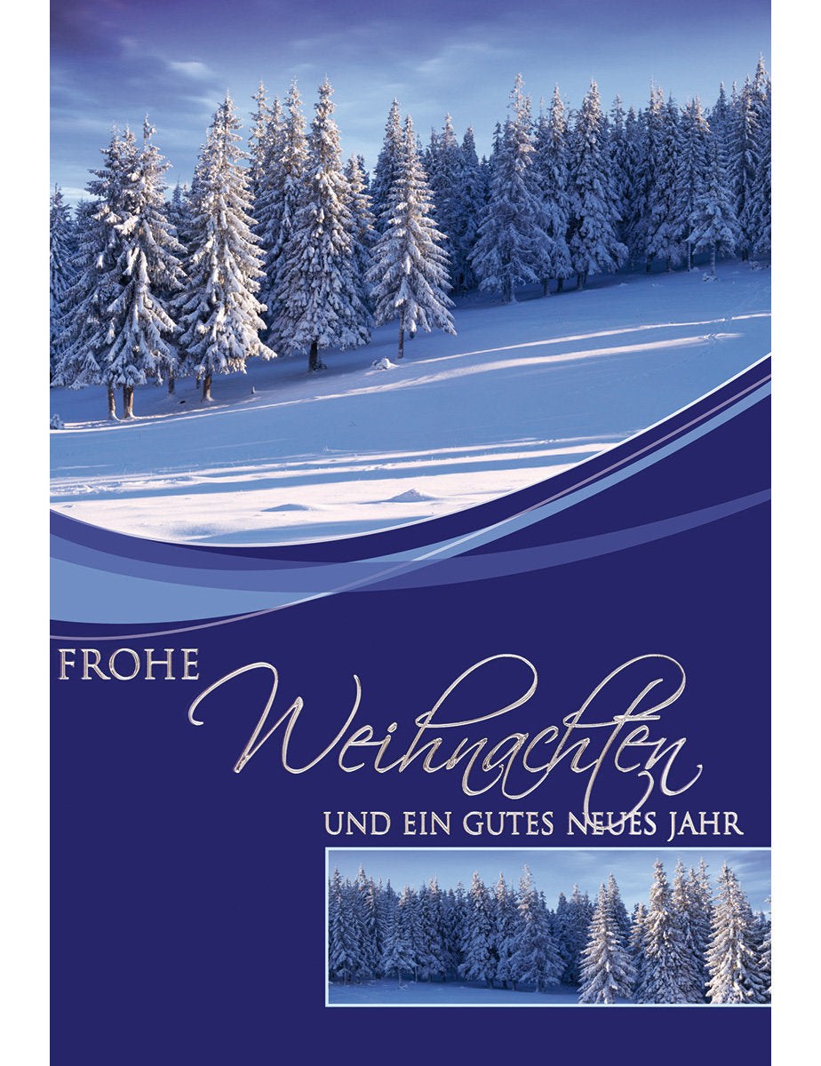 Doppelkarte Weihnachten