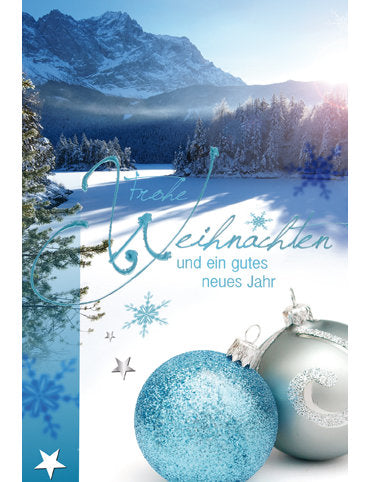 Doppelkarte Weihnachten