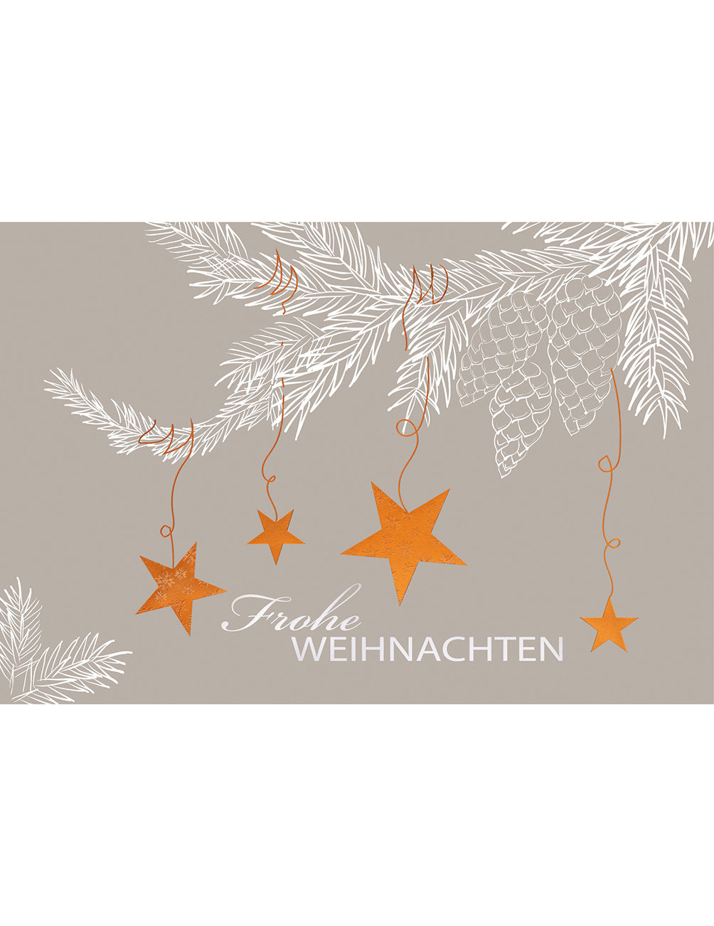 Doppelkarte Weihnachten