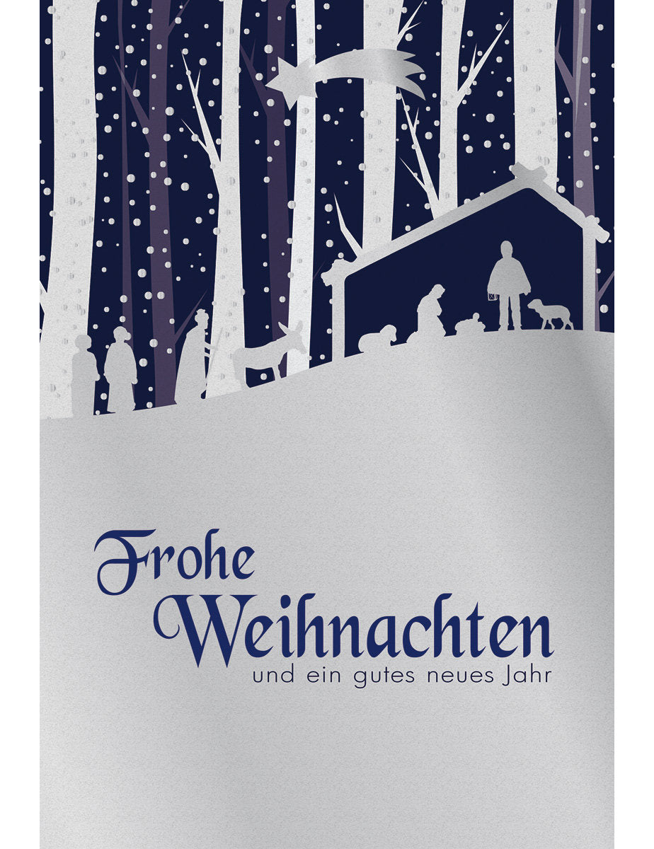 Doppelkarte Weihnachten