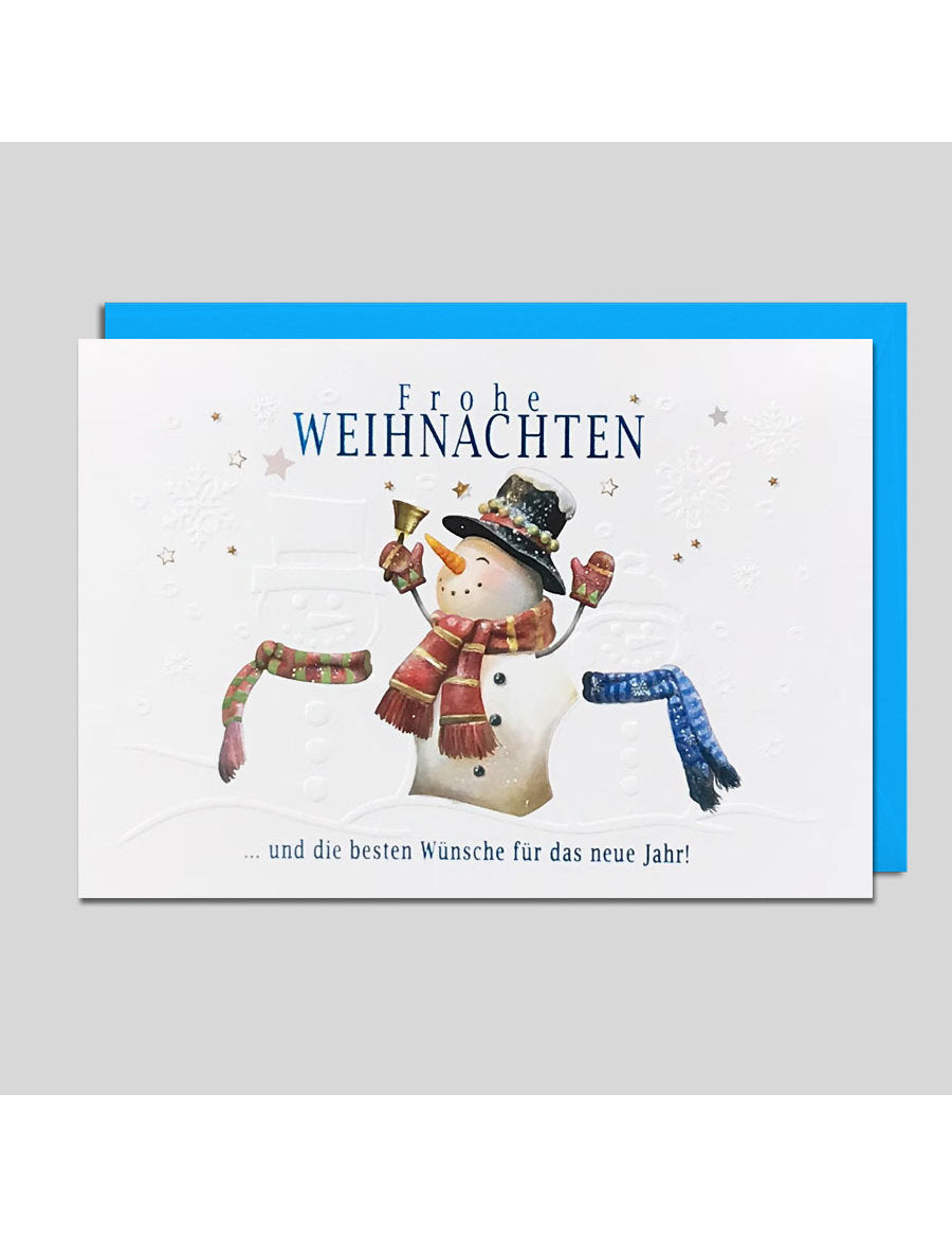 Doppelkarte. Weihnachten