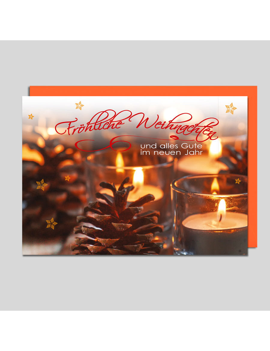 Doppelkarte. Weihnachten