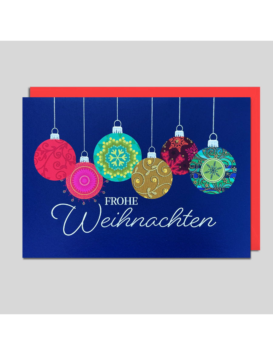Doppelkarte. Weihnachten
