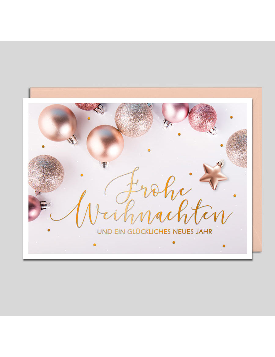 Doppelkarte. Weihnachten