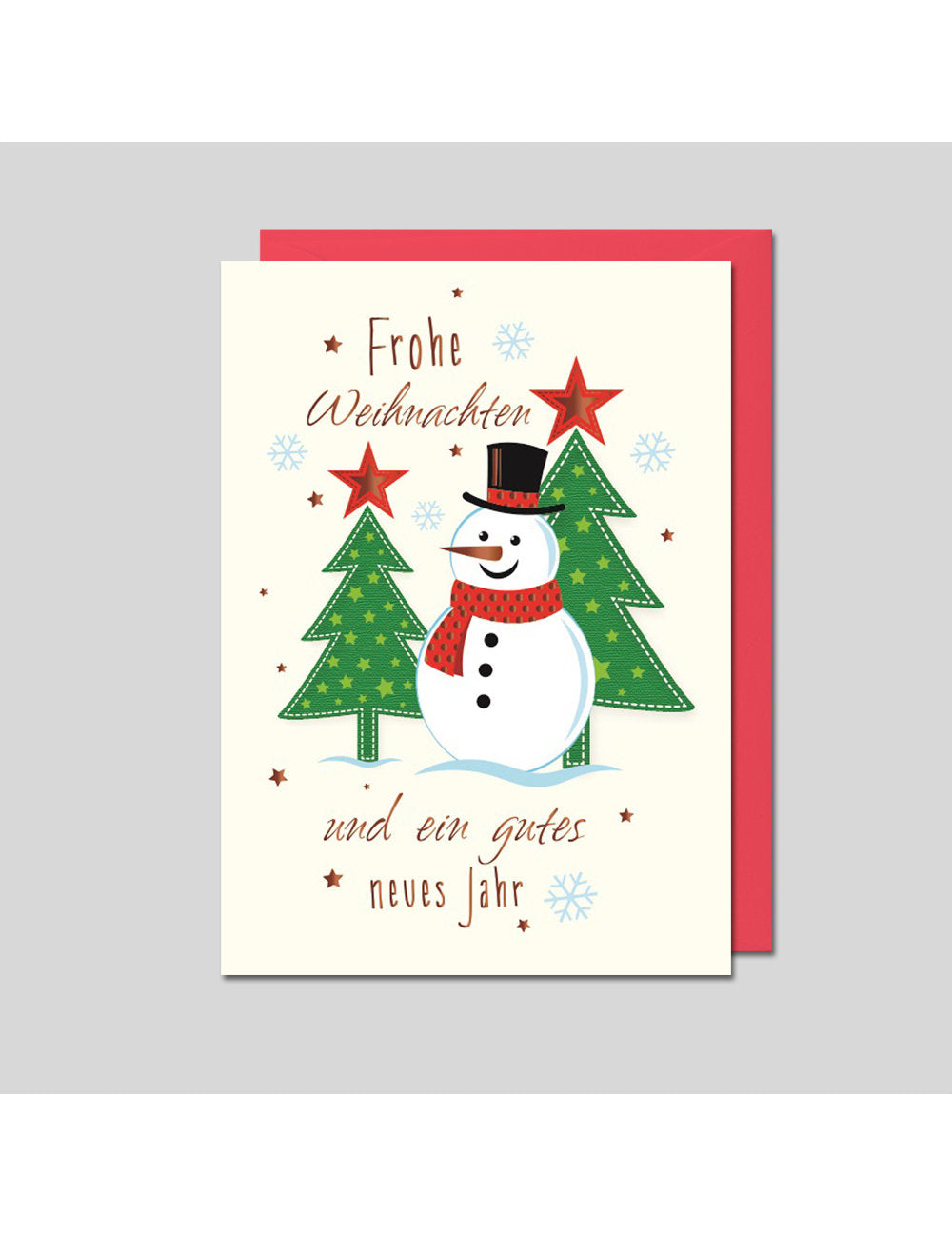 Doppelkarte. Gratulatione by Alessia Weihnachten