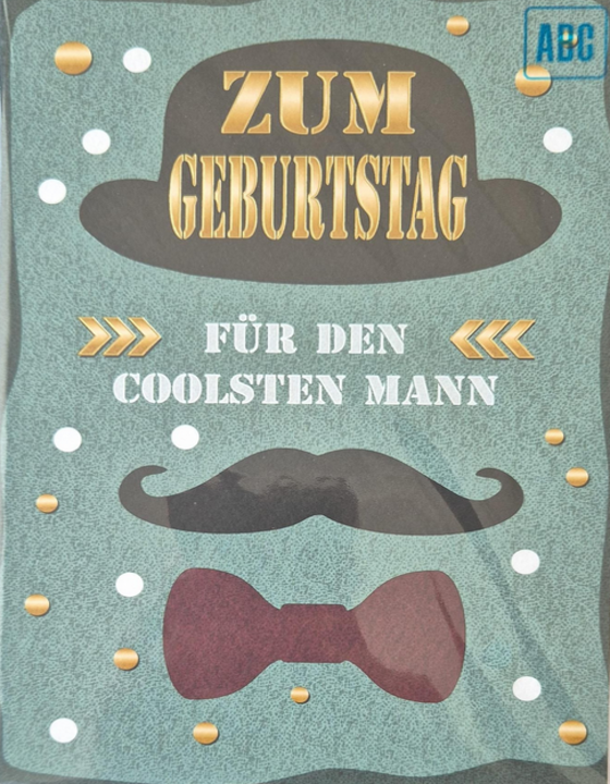 Zum Geburtstag für den coolsten Mann (B6)