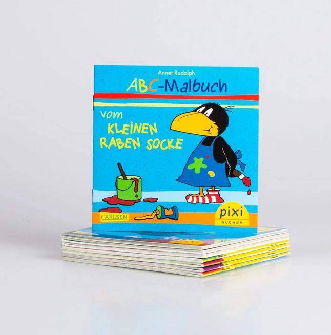 Pixi-8er-Set 193: Der kleine Rabe Socke (8x1 Exemplar)