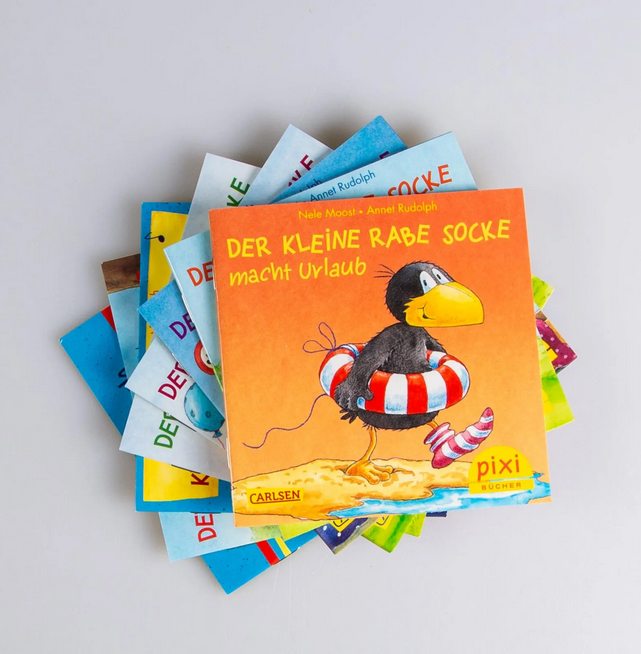 Pixi-8er-Set 193: Der kleine Rabe Socke (8x1 Exemplar)
