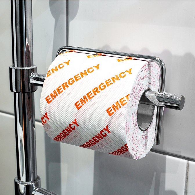 Notfall Toilettenpapier