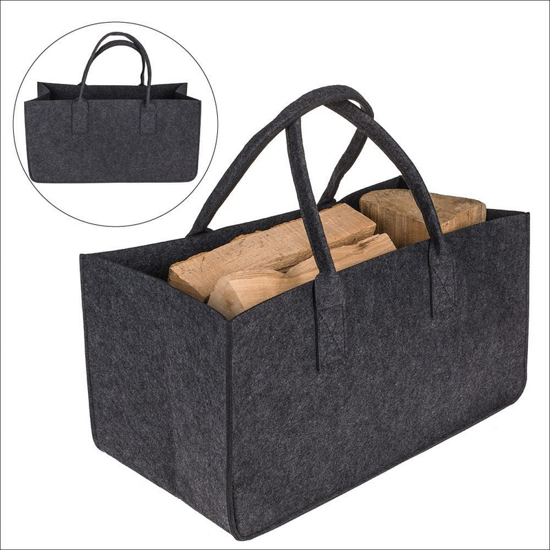 Filztasche für Kaminholz