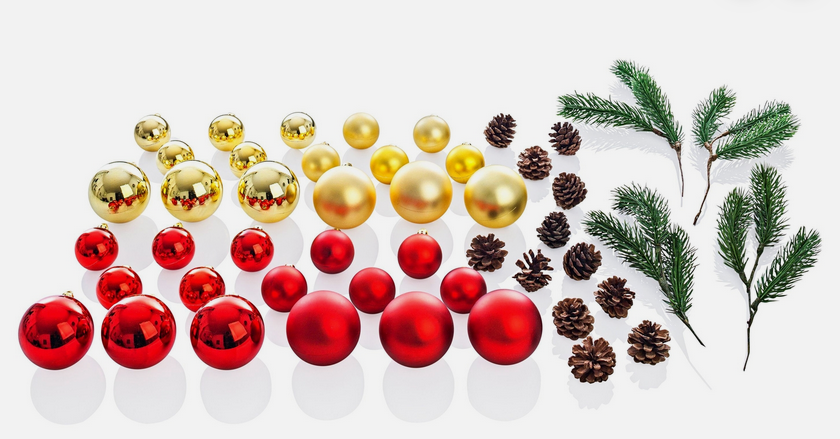 Weihnachts-Set 48-teilig