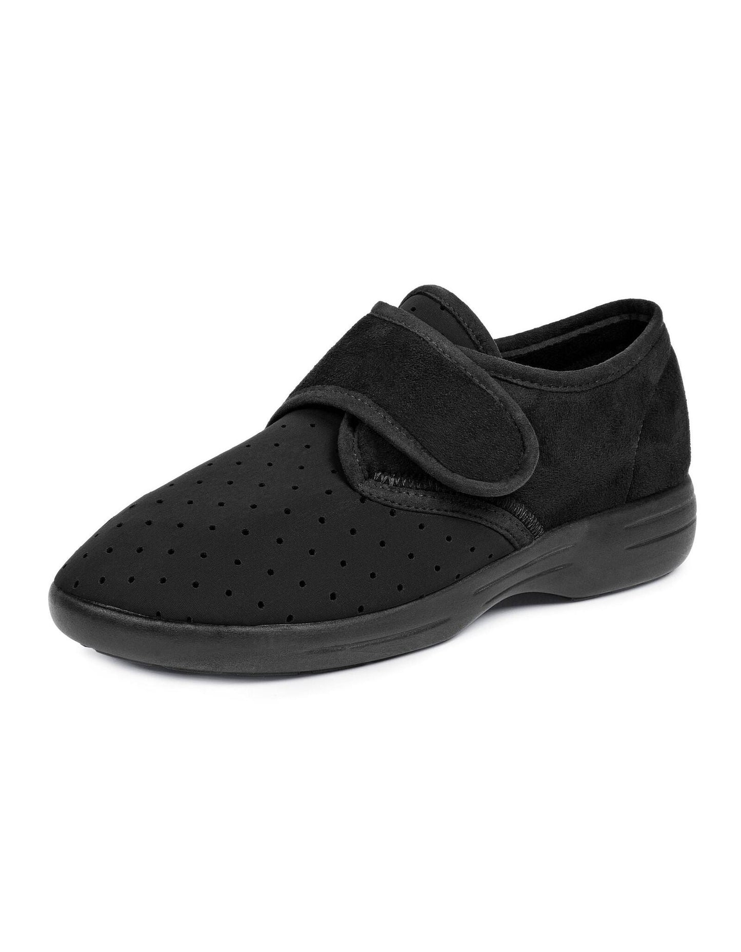 Aerosoft Flex Stretch-Klettslipper "schwarz" - Grösse 42