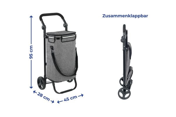 Maximex Einkaufs Trolley Thermo & Comfort