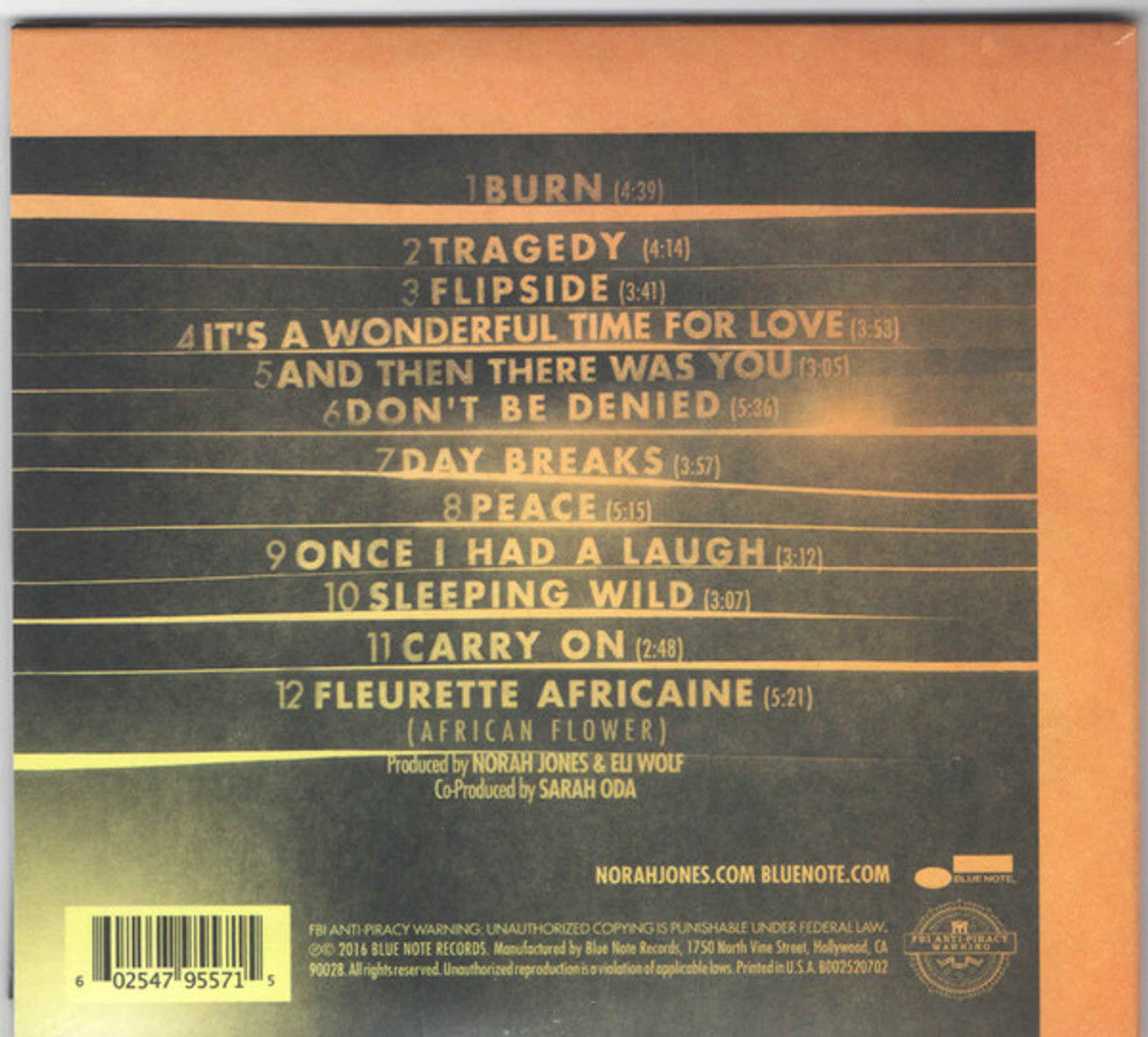 Norah Jones - Day Breaks (CD)