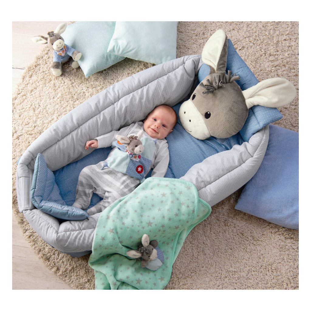 Sterntaler 2-in-1 Kuschelnest & Krabbeldecke "Emmi"