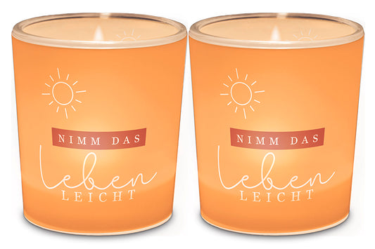 Licht +Teelicht D6H6 Leben leicht